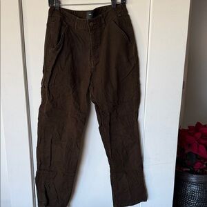 Men's Dark Brown Cargo Pants